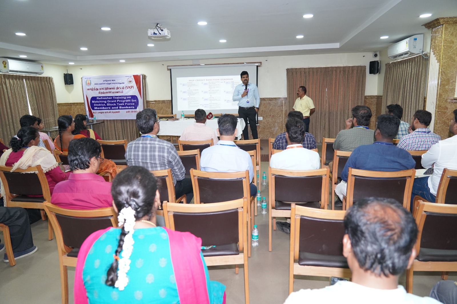 Distric-level MGP Refresher Training Conducted